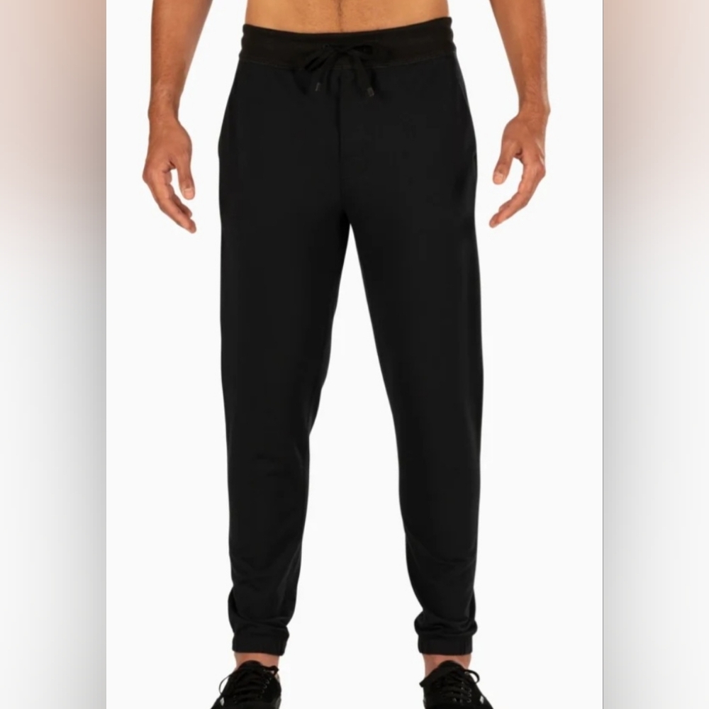 SAXX Downtime Sweatpants Size M Black